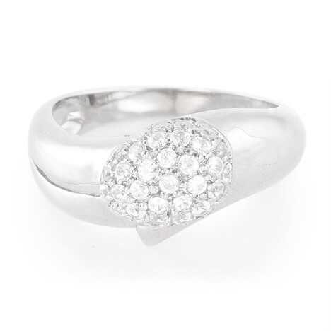 Bague en argent et Zircon