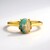 Anello in argento con Mosaico turchese