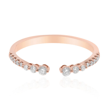 Anello in oro con Diamante SI1 (H)