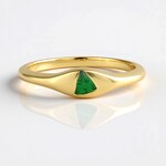 Anello in argento con Lemshuku Tsavorite