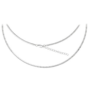 Cadena en plata