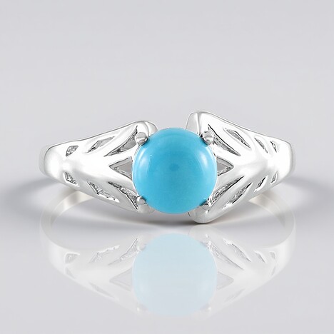 Anello in argento con Turchese