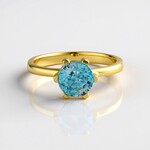 Anello in argento con Zircone Ratanakiri