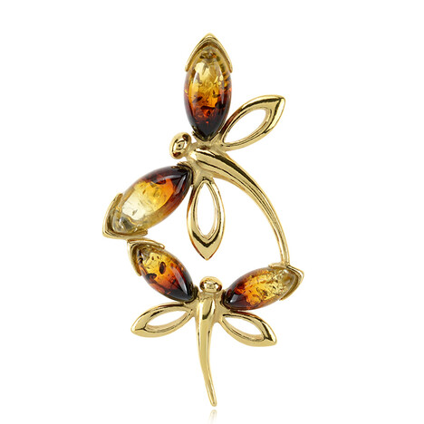 Ciondolo in argento con Ambra Baltica (dagen)