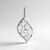 Ciondolo in argento con Zircone