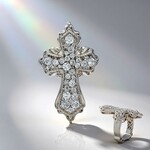 Anello in argento con Zircone (Dallas Prince Designs)