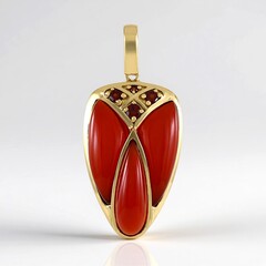 Ciondolo in argento con Corniola