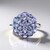 Anello in argento con Tanzanite