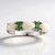 Anello in argento con Opale Bianco
