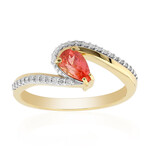 Anello in oro con Vayrynenite