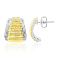 I1 (G) Diamond Silver Earrings (Annette)