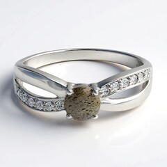 Anello in argento con Spectrolite