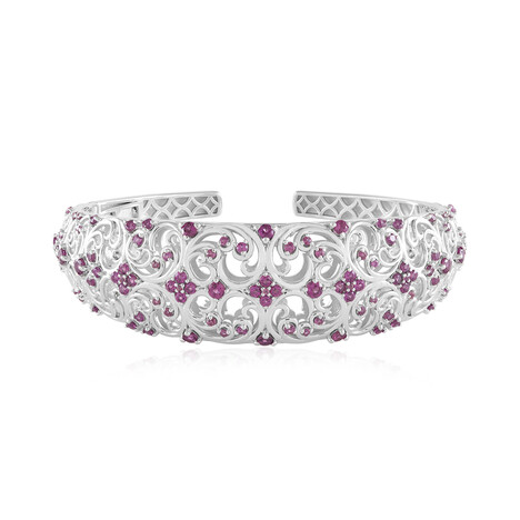 Zilveren armband met rhodolieten (Dallas Prince Designs)