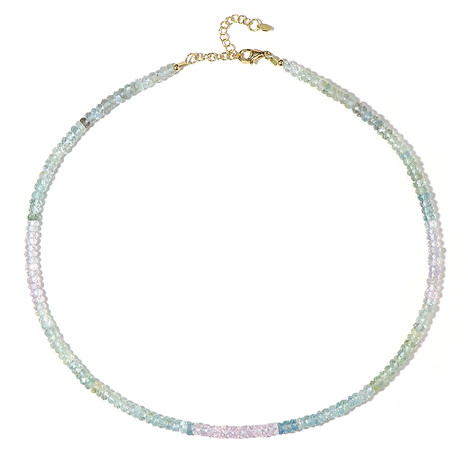 Beryll-Silberhalskette