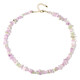 Collana in argento con Kunzite