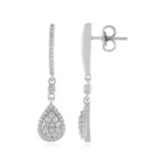 Orecchini in argento con Zircone