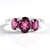 Anello in argento con Rodolite di Naktamunda