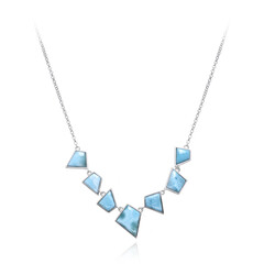 Larimar Silver Necklace