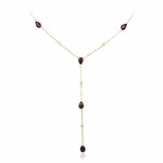 Collar en oro con Rubí de Mozambique AAA (CIRARI)