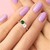 Russian Diopside Silver Ring