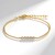 Bracciale in argento con Diamante VS1 (G) (Annette)