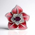 Ciondolo in argento con Rodolite (MONOSONO COLLECTION)