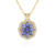 Collar en plata con Tanzanita (Gems en Vogue)