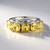Bague en argent et Béryl jaune