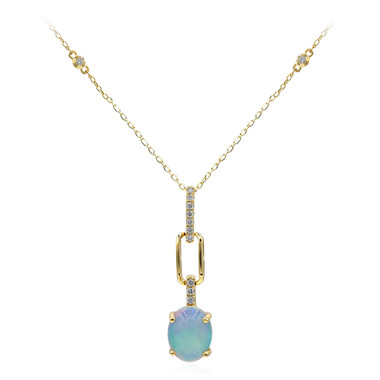 AAA-Welo-Opal-Goldhalskette (CIRARI)