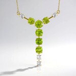 Collana in oro con Sfene