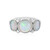 Bague en argent et Opale Welo