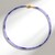 Collana in argento con Tanzanite