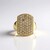 Anello in oro con Diamante Champagne VS1