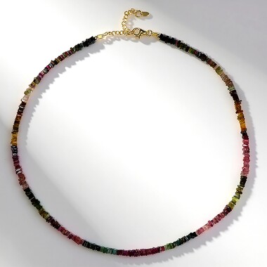 Collier en argent et Tourmaline