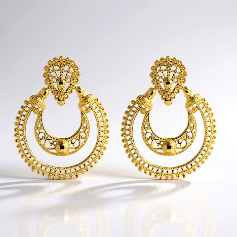 Boucles d'oreilles en argent (Joias do Paraíso)