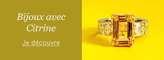 Bijoux avec Citrine