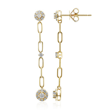 Boucles d'oreilles en or et Diamant I1 (H) (CIRARI)