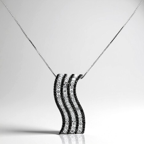 Collana in oro con Diamante I1 (H) (CIRARI)