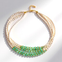 Collana in argento con Amazzonite