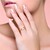 Gouden ring met IF (G) Diamanten (de Melo Gold)