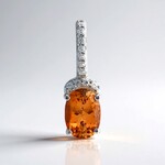 Ciondolo in argento con Topazio Tepetate