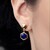 Pendientes en plata con Lapislázuli