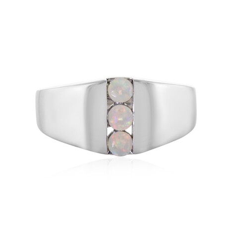 Bague en argent et Opale Welo