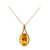 Collier en argent et Citrine