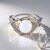 Anello in argento con Opale di Welo AAA (de Melo Essence)