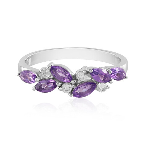 Uruguay-Amethyst-Silberring