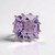 Ciondolo in argento con Ametista Rose de France