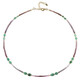 Collier en argent et Spinelle (Riya)