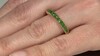Anillo en plata con Esmeralda de Zambia (Gems en Vogue)