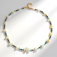 Collana in argento con Opale di Welo (Riya)